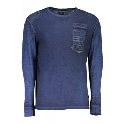 Guess men's sweater, dark blue color m74p45k6980