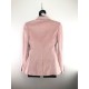 Mohito women's blazer pink color, barchatic fabric