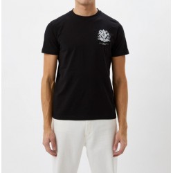 JOHN RICHMOND Men's T-Shirt HMA22082TS BLACK