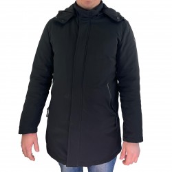 LONSDALE men's jacket LOUAI19437 BLACK