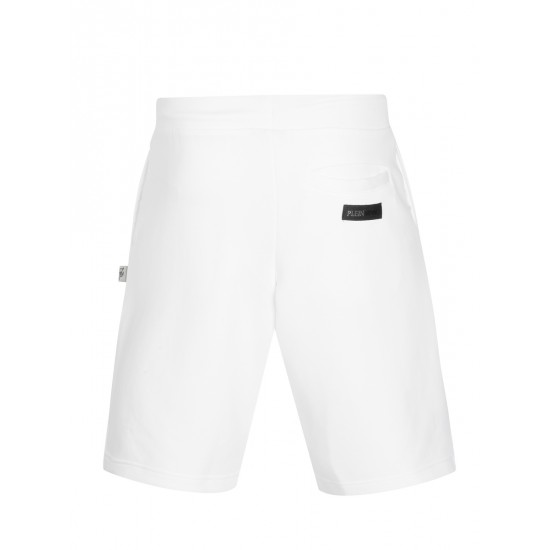 PLEIN SPORT men's shorts PCPS60101 white