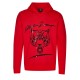 PLEIN SPORT men's sweatshirt FIPS21452 red