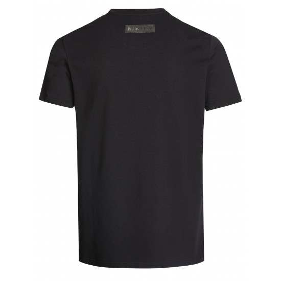 PLEIN SPORT men's T-shirt TIPS123IT99  black