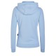 PLEIN SPORT women's hooded sweatshirt DFPS20481 light blue
